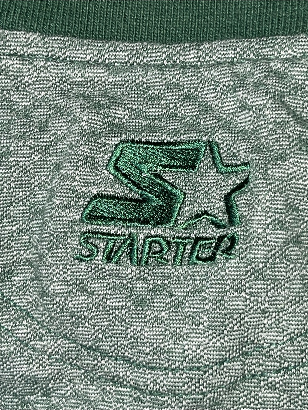 VTG 100% Cotton 90s Green Bay Packers Starter Pro Line Polo Green M (Fits L) - Picture 8 of 10